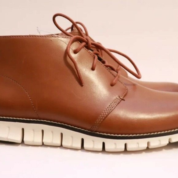 NIB Men's Cole Haan ZEROGRAND Chukka C35593 Boot British Tan Various Sizes - Picture 3 of 7